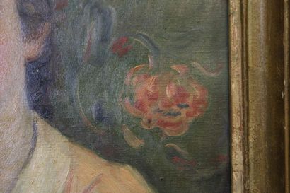 Jeune fille. 
Gaston VAUDOU (1891-1957),...
