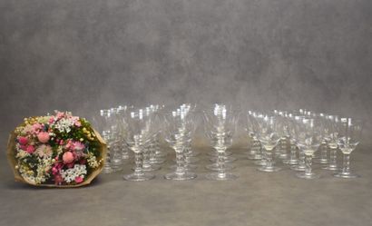 DAUM France. Part of crystal service including:...