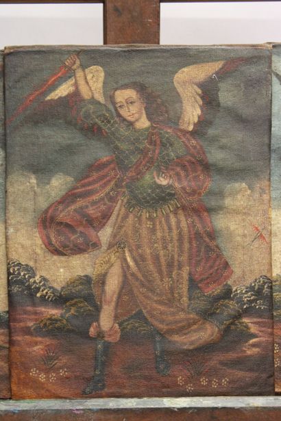 CUZCO 
École du XVIIIe siècle dans la goût...