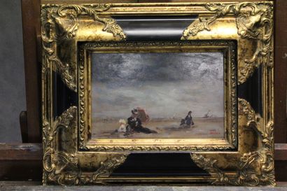 Bord de mer,
Henri SAINT-CLAIR (1899-1900),...