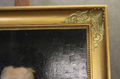 Portrait d'homme. 
French school of the 19th...