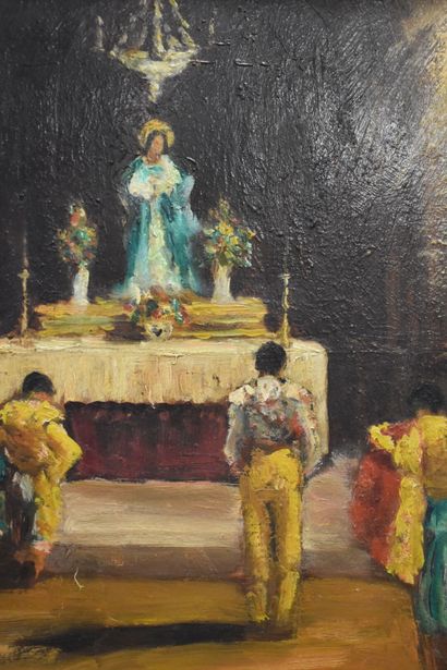 Manuel CACERES (XX). The mass before the...