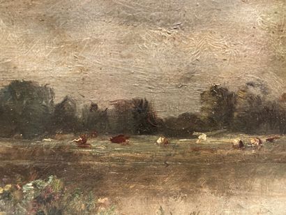 René TENER (1846-1925) The breeze in the...