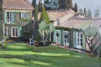 Michel DUREUIL (1929-2011 )
The Farmhouse,...