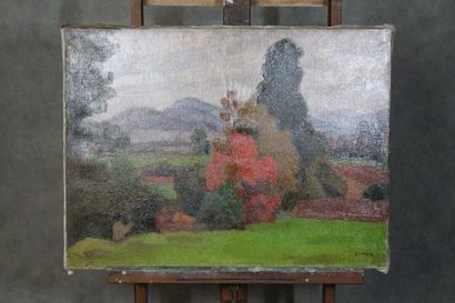 Jules-Emile ZINGG (1882-1942)
Rural landscape,...