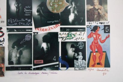 Maurice LEMAITRE (1926-2018) 
Against the...