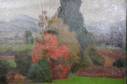Jules-Emile ZINGG (1882-1942)
Rural landscape,...