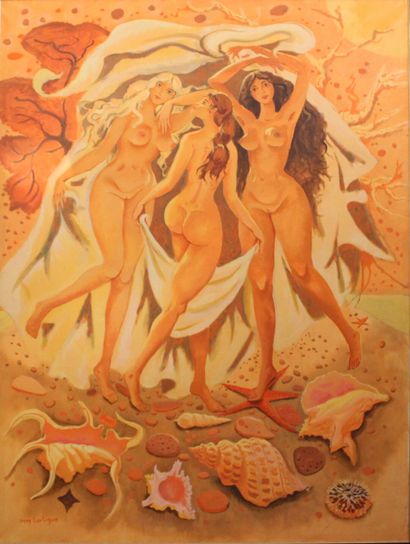 DANI LARTIGUE ( 1921-2017 )
The three graces,...