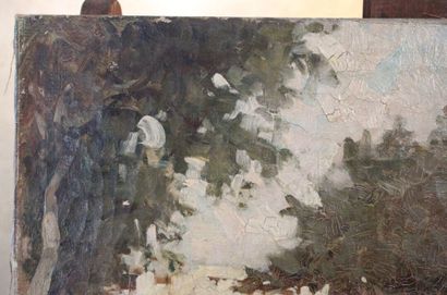 Georges LE MARE (1866-1942). 
Oriental scene,...