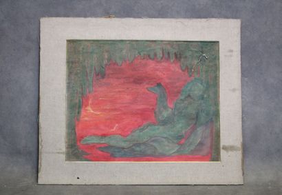 Nicolas KALMAKOFF (1873-1955)
Study, mixed...
