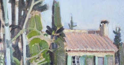Michel DUREUIL (1929-2011 )
The Farmhouse,...