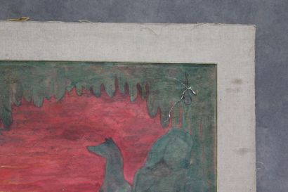 Nicolas KALMAKOFF (1873-1955)
Study, mixed...