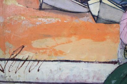 Charles Levier (1920-2003)
Woman with a bouquet,...