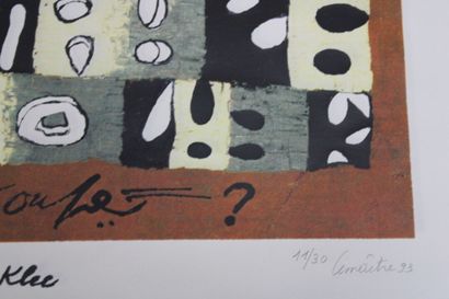Maurice LEMAITRE (1926-2018) 
Composition,...