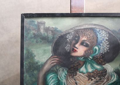 Hélène PERDRIAT (1894-1969)
Elegant young...