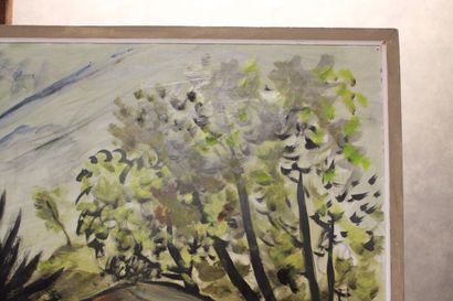 Jean BURKHALTER (1895-1982) 
Landscape near...