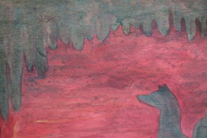 Nicolas KALMAKOFF (1873-1955)
Study, mixed...
