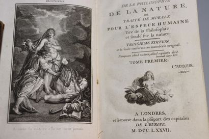 [DELISLE de SALES (Jean-Baptiste)] - De la...