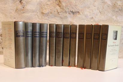 LA PLEIADE, Set of 12 volumes Bibliothèque...