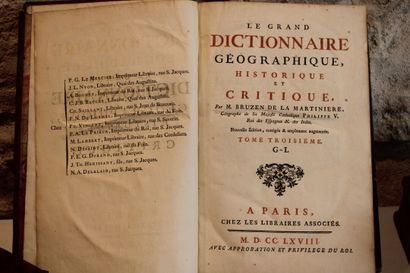 BRUZEN DE LA MARTINIERE, Géographe de sa...