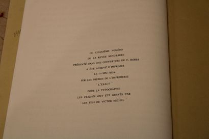 [BEAUX-ARTS] [BORES], MINOTAURE, N° 5, édité...