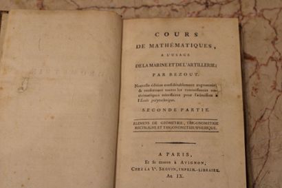 [SCIENCES] , BEZOUT , A treatise on Arithmetic...