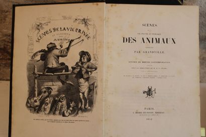 GRANDVILLE (J.-J.). SCÈNES DE LA VIE PRIVÉE...