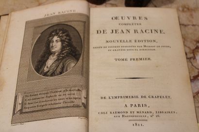RACINE (Jean), Complete works of Jean Racine....