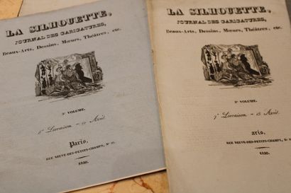 [CARICATURES]. La Silhouette, Journal des...
