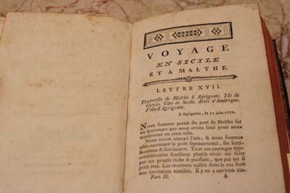 [VOYAGE], BRYDONE (Patrick). Voyage en Sicile...