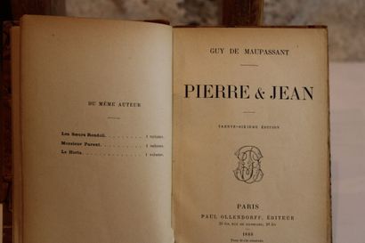 GUY DE MAUPASSANT, meeting of bindings
-...