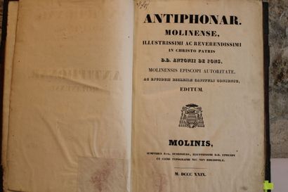 [RELIGIOSA], ANTIPHONAR MOLINENSE, ILLUSTRISSIMI...