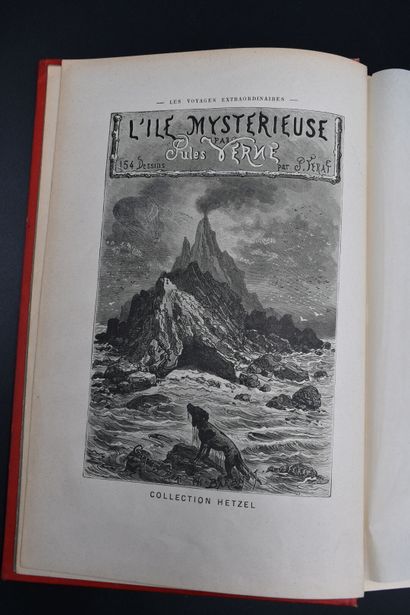JULES VERNE , THE MYSTERIOUS ISLAND (Trilogy...