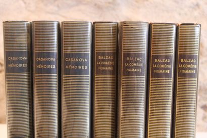 LA PLEIADE, Set of 12 volumes Bibliothèque...