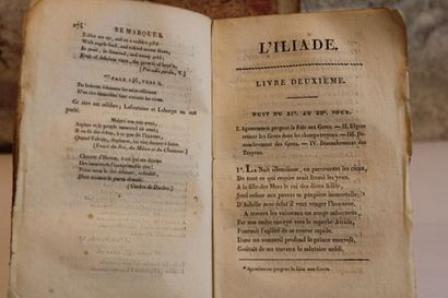 [HOMERE] , L'ILLIADE , translated by M. AIGNAN...
