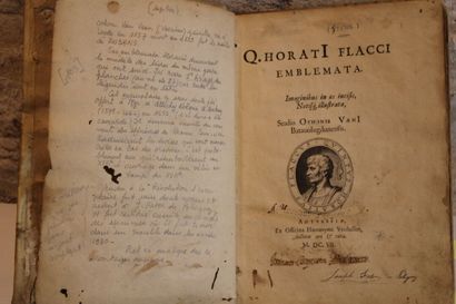 Otto Van VEEN, Q. Horati Flacci Emblemata....