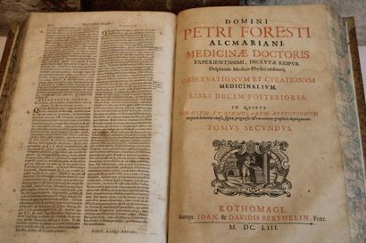 [MEDECINE], FOREEST (Pieter Van) (1522-1597)...