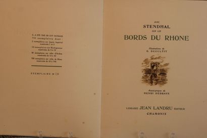 Réunion d'illustrés modernes, comprenant...