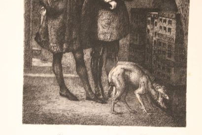 LOUIS XI visitant le Cardinal Balue. (Appartenant...