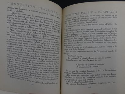 FLAUBERT (Gustave), L'EDUCATION SENTIMENTALE,...