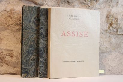 PERATE (André), ASSISE, Illustré des Eaux-fortes...