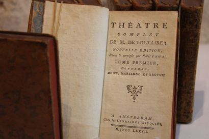 VOLTAIRE , Théâtre complet de M. de Voltaire,...