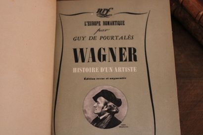 Reunion of three NRF books published by Gallimard,...