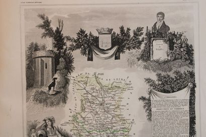 LEVASSEUR, Victor. ATLAS NATIONAL Illustré...