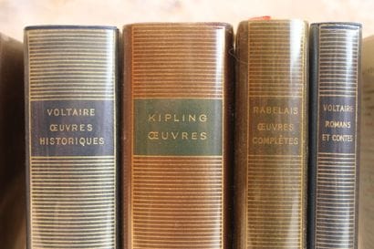 LA PLEIADE, Set of 14 volumes Bibliothèque...