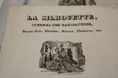 [CARICATURES]. La Silhouette, Journal des...