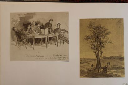 Albert ROBIDA. Album du siège et de la commune....