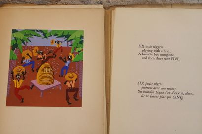 LES DIX PETITS NÈGRES. (Nursery rhyme), Images...