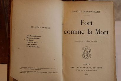 GUY DE MAUPASSANT, meeting of bindings
-...