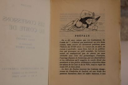 [CURIOSA], Réunion d'ouvrages, dont : 
-...
